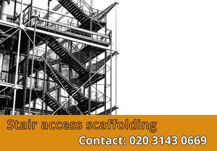 Stair Access Scaffolding Kew
